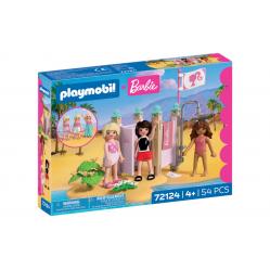 PLAYMOBIL x Barbie – Beach Dress Up (72124) - Toys