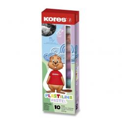 Kores – Pastel Modeling Clay – 10 Colors (734016) - Toys