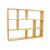 Nordis - Bamboo Cup Rack - 40×52×8 cm - Home and Kitchen