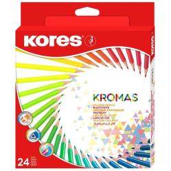 Kores – Kromas Coloured Pencils – 24 Pack (793392) - Toys