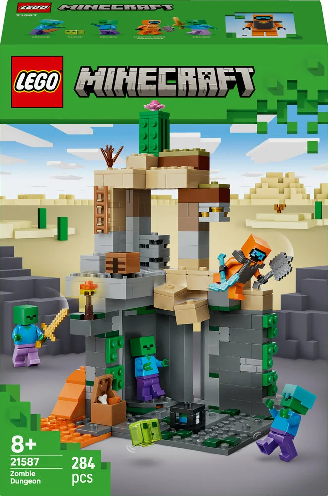 LEGO - Minecraft – The Zombie Dungeon (21587) - Toys