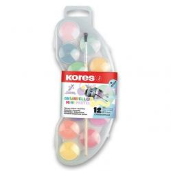Kores – Pastel Watercolours – 12 Colours (730103) - Toys