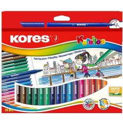 Kores – Felt Tip Pens – 24 Pack (729014) - Toys