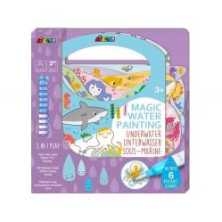 Avenir – Magic Water Colouring Book "Underwater" (5211775) - Toys