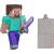 Minecraft - Biome Builds 8cm Figure - Steve (JJR85-JJ10) - Toys