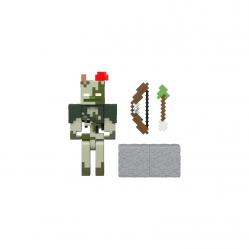 Minecraft - Biome Builds 8cm Figure - Redstone Charged Bogged (JJR87-JL10) - Toys