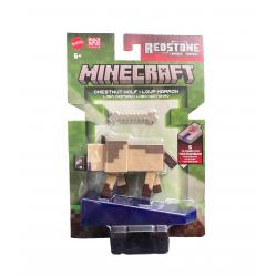 Minecraft - Biome Builds 8cm Figure -Chestnut Wolf  (JJR90-JL10) - Toys