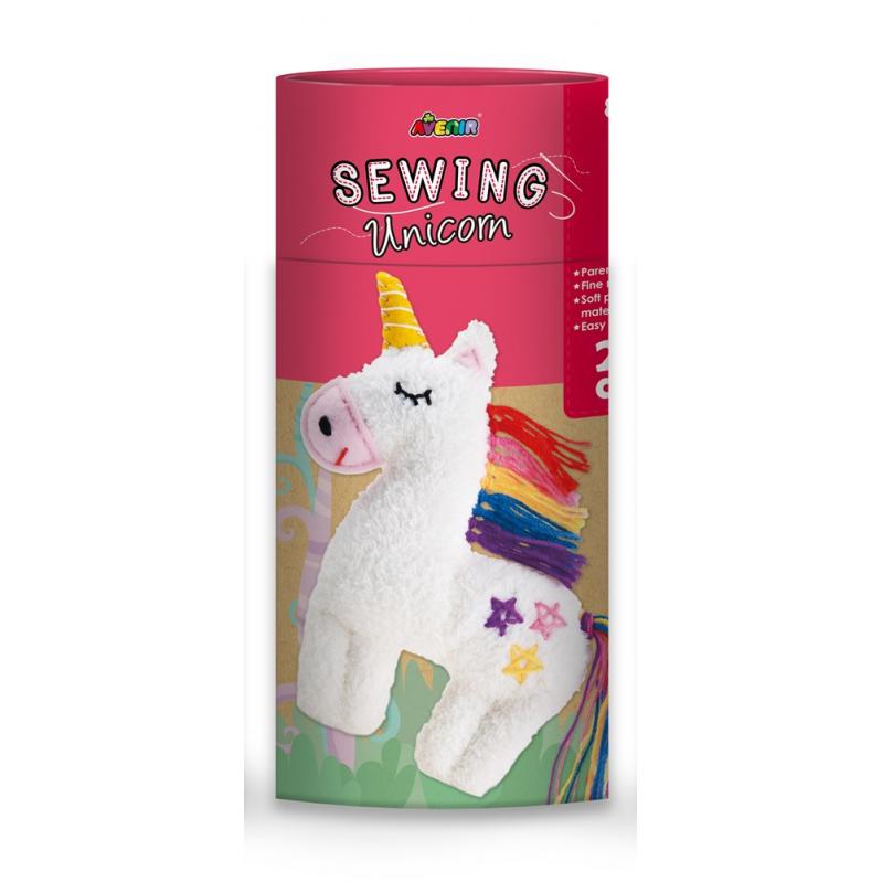 Avenir – My First Unicorn Plush Sew‑It‑Yourself (5162000) - Toys