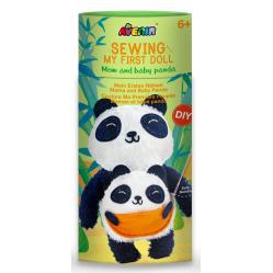 Avenir – My First Panda Plush Sew‑It‑Yourself (5201619) - Toys
