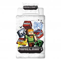 Minecraft – Adult Bedding Set 140x200 (MNC743) - Baby and Children