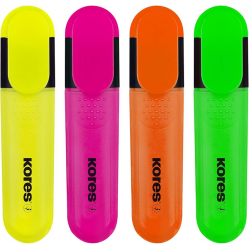 Kores - Highlighter Flat Assort. (373510) - Toys