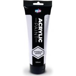 Zieler - Premium Acrylic - Titanium White  - 120ml (609299398) - Toys