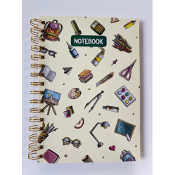 Notebook - A5 - Ruled Lines-motives (1340) - Toys