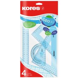Kores - Geo30 - Ruler Set (742104) - Office and School Supplies