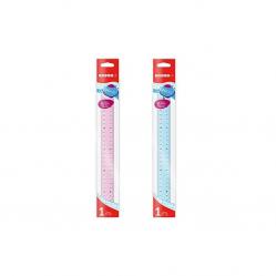 Kores - Acrylic Ruler - 30 cm Mix (742130) - Office and School Supplies
