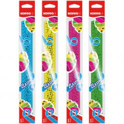 Kores - Elastic Ruler - 30 cm - Mix (742160) - Office and School Supplies