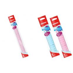 Kores - Acrylic Ruler - 15 cm - Mix (742131) - Office and School Supplies
