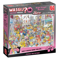 Wasgij Retro Destiny 10 - High Street Hassle! (1000 pieces) - Toys