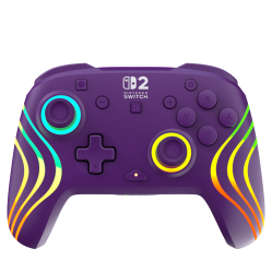Turtle Beach - Wireless Controller - Afterglow Wave (Purple) - Nintendo Switch 2