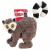 Kong - KONG SCAMPERS LEMURM - 23 cm x 25.5 cm x 12 cm - Pet Supplies