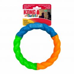 Kong - Twistz High-Viz Ring - 18x18x2.5 cm - Pet Supplies