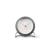Arne Jacobsen - Bankers Table Clock - Ø11 cm - Dark Grey - Home and Kitchen