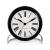 Arne Jacobsen - Roman Table Clock - Ø11 cm - White & Black - Home and Kitchen