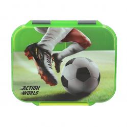 Dino World - Action World Lunchbox Football - Bright Green - Toys