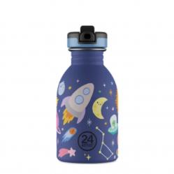 24Bottles - Urban Bottle - Space Friends - Blå - 250 ml - Home and Kitchen