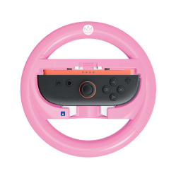 HORI - Racing Wheel Attachment Set for Switch 2 - Peach - Large - Nintendo Switch 2