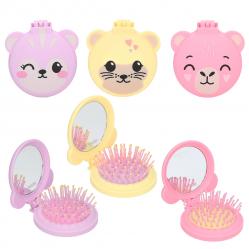 Topmodel - Folding Hairbrush with Mirror - Toys