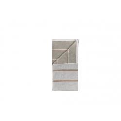 Zone Denmark - Sauna Towel 100x50 cm - Soft Grey, Eucalyptus, Terracotta - Home and Kitchen