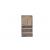 Zone Denmark - Sauna Towel 100x50 cm - Taupe, Camel, Sky Blue - Home and Kitchen