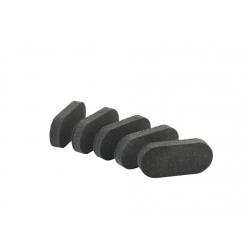 Zone Denmark - Singles Sponges - 5 Pieces - Black - Home and Kitchen