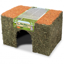 Jr Farm - Hay House with Carrot - Medium - Pet Supplies