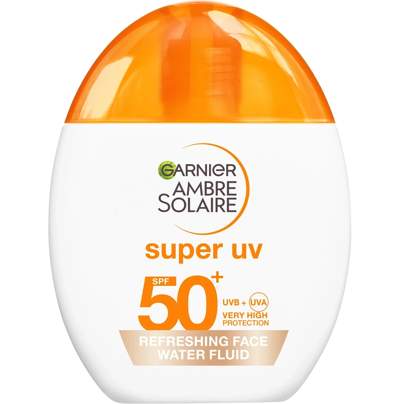 Garnier - Ambre Solaire Super UV Refreshing Face Water Fluid SPF 50+  40 ml - Beauty