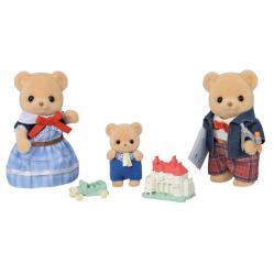 Sylvanian Families - Biscuit Bear Family  (5851) - Toys
