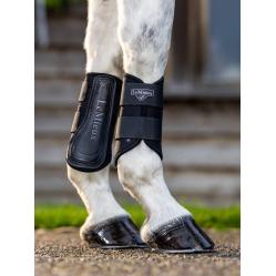 Lemieux - Grafter Brushing Boot - Black - Medium - Pet Supplies
