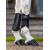 Lemieux - Grafter Brushing Boot - Black - Medium - Pet Supplies