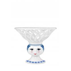 Bjørn Wiinblad - Dora Fruit Bowl - Blue - Ø25 cm - Home and Kitchen