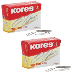 Kores - Paper Clips 25 mm – 200 pcs - Toys