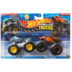Hot Wheels -  Monster Trucks 1:64 Pack - Slam Prix (JHY87) - Toys