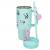 PENFection - To Go Cup With Straw - PANDA - Turquoise - 470 ml - Toys