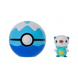 Pokémon - Clip N Go Oshawolt Dive Ball W21 (PKW4158) - Toys