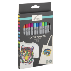 Nassau - Textile Dual Markers, 12 pcs (AR0158) - Toys