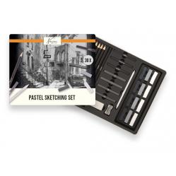 Nassau - Pastel Sketching Set, 30 pcs (AR023800) - Toys