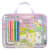 Moxy - Traveltray with Colouring & Activity book - Pink - Toys