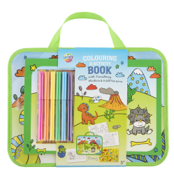 Moxy - Traveltray with Colouring & Activity book - Green - Toys