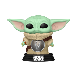 Funko Pop! - Star Wars: The Mandalorian & Grogu - Grogu with Mudhorn Chest Armor (90447) - Toys