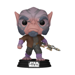 Funko Pop! - Star Wars: The Mandalorian & Grogu - Zeb Orrelios with Bo-Rifle (90450) - Toys